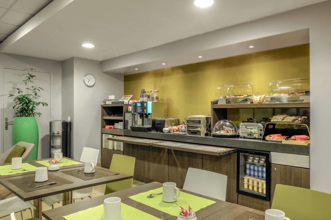 Appart'Hotel Citadines Les Halles Paris (salle petit déjeuner)