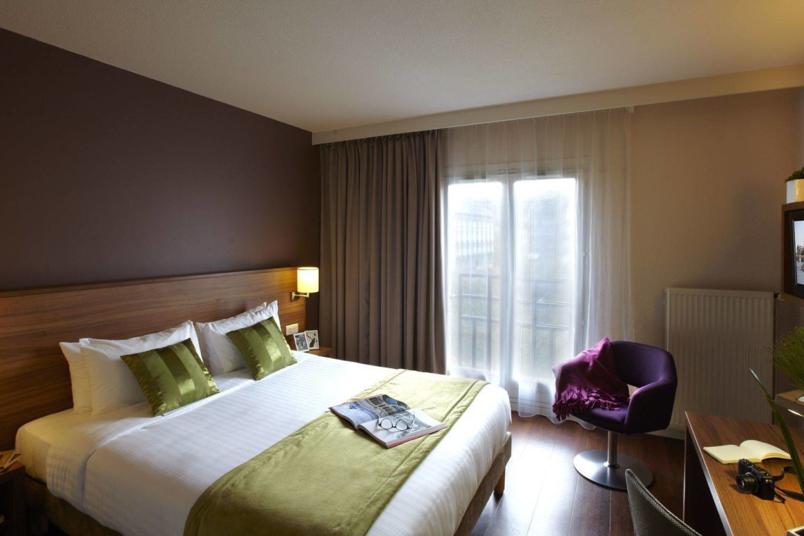 Appart'Hotel Citadines Les Halles Paris (chambre)