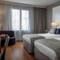 Appart'Hotel Citadines Les Halles Paris (chambre)