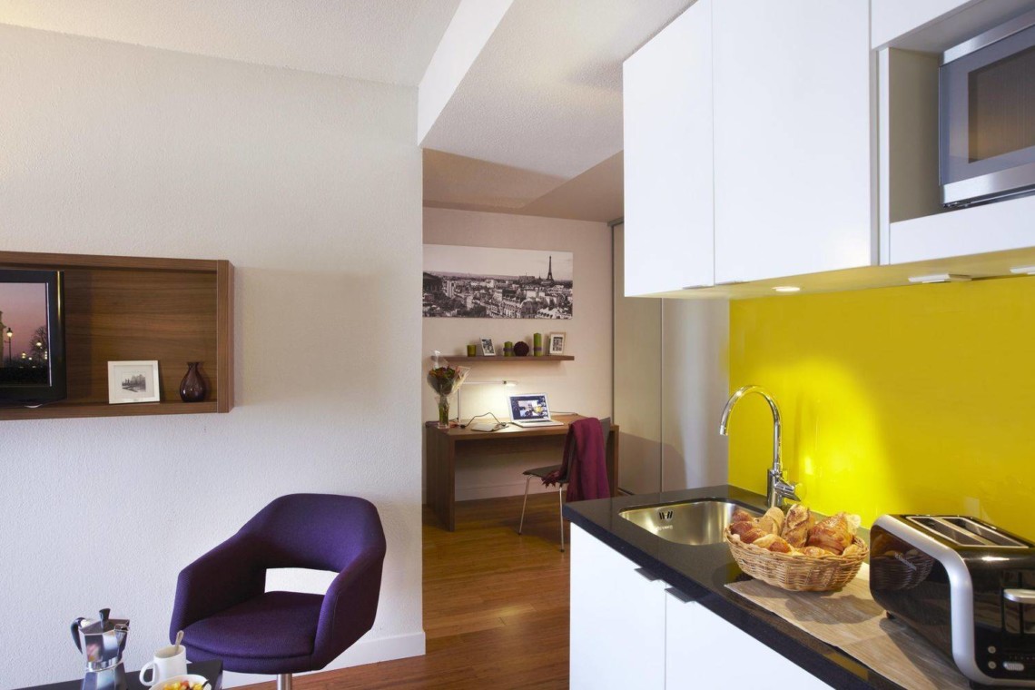 Appart'Hotel Citadines Les Halles Paris (coin cuisine)