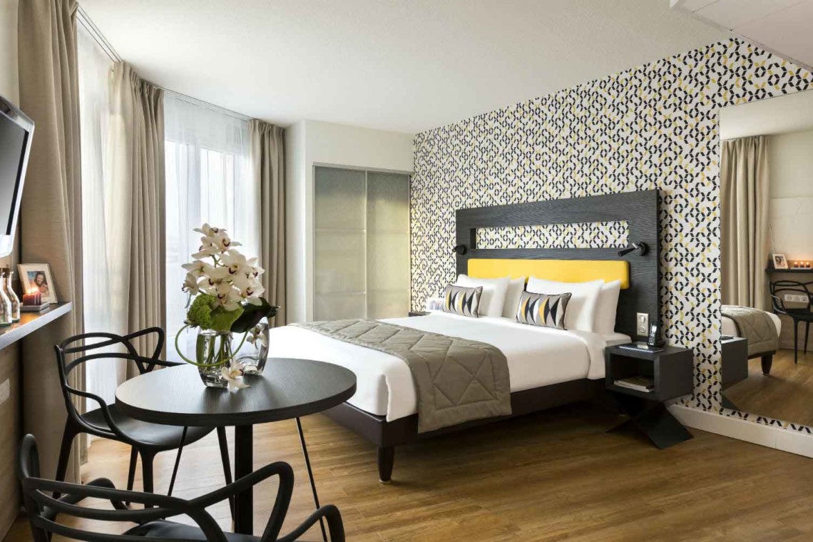 Apparthotel Citadines Tour Eiffel Paris 15e (chambre)