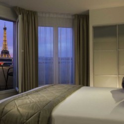 Apparthotel Citadines Tour Eiffel Paris 15e (chambre)
