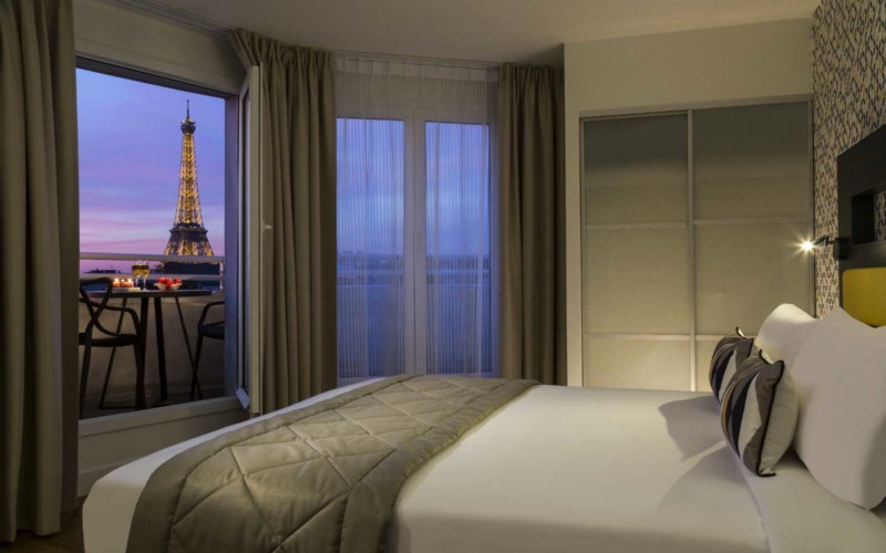 Apparthotel Citadines Tour Eiffel Paris 15e (chambre)