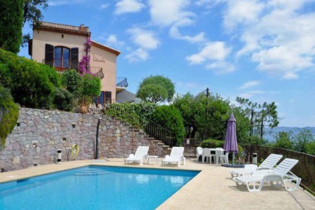 Villa de Vacance avec piscine à Théoule Sur Mer près de Cannes