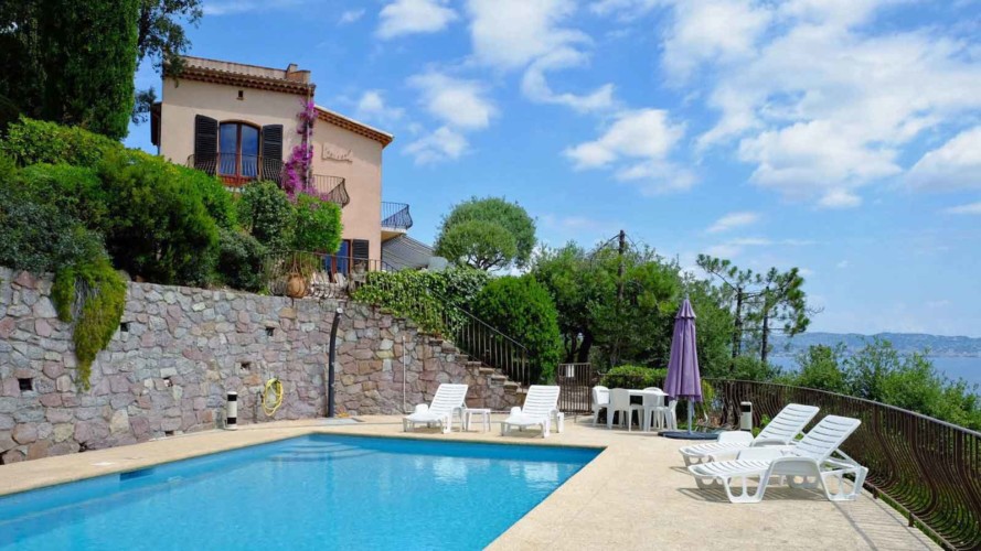 Villa de Vacance avec piscine à Théoule Sur Mer près de Cannes