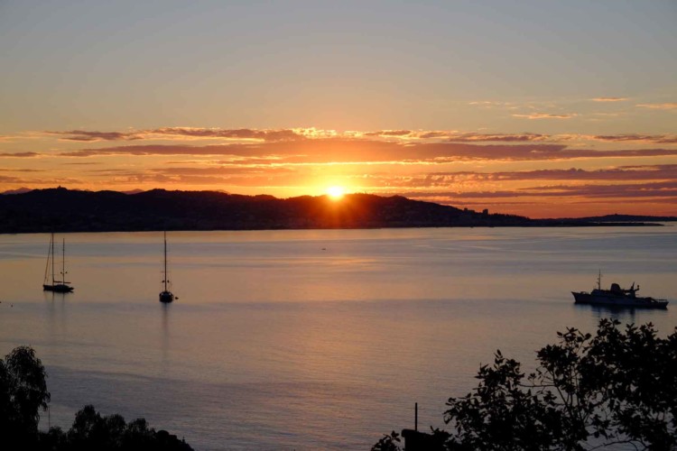 Villa de Vacance avec piscine à Théoule Sur Mer près de Cannes (lever de soleil)