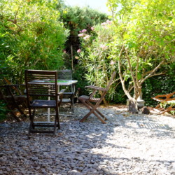 Location petite maison de vacances à Saint Mandrier sur mer, Var (83) : Jardin arboré